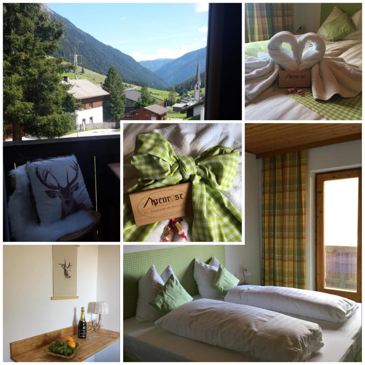Sankt Sigmund im Sellrain Pension Alpenrose מראה חיצוני תמונה