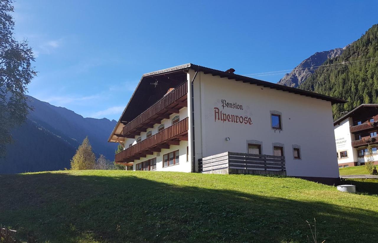 Sankt Sigmund im Sellrain Pension Alpenrose מראה חיצוני תמונה